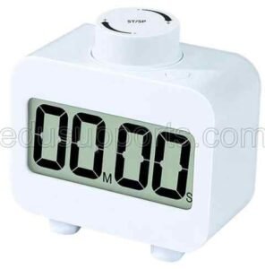 Digital Count up Countdown Timer Rotating Loud Alarm and Memory Function for Exam Lab Exercise Study