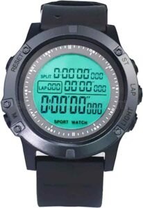 Digital Stopwatch Timer Referee Watch Soccer, Sports, and Fitness Timer with Luminous Display