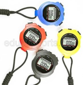 Digital Stopwatch Timer with 0.01-Second Accuracy, Large Display, Clock, Calendar, and Alarm