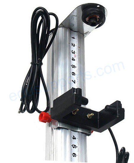 Free Fall Apparatus moveable photogate