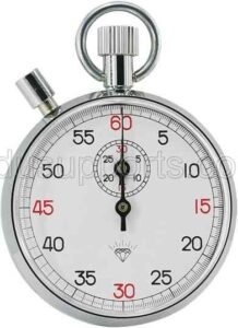 Mechanical Stopwatch Timer - 30 Minutes, 60 Seconds per Circle, with Pause, 0.2 Second Minimum Scale