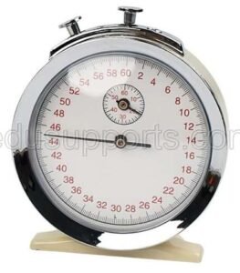 Mechanical Stopwatch Timer - Desk Stopwatch, 60 Minutes, 60 Seconds per Circle with Pause, 0.2 Second Minimum Scale