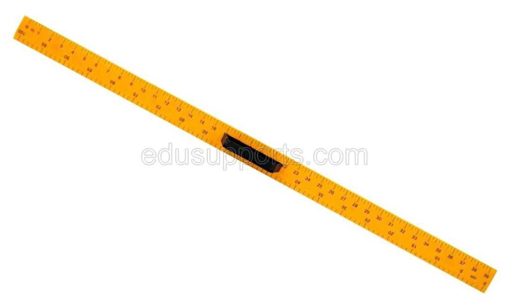 Plastic Rulers Metric and Inch scale 39 Inch 100 cm with Ergonomic Handle