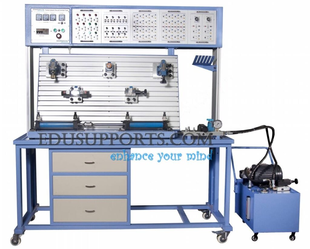 High-Performance Practical Hydraulic Drive and Controlled Trainer for Hydraulic Drive and Controlled Experiments