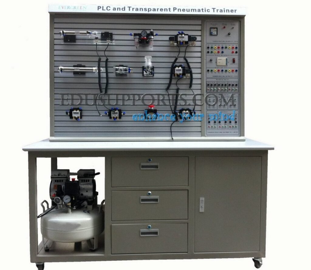 High-Visibility Transparent Pneumatic Trainer for Enhanced Learning