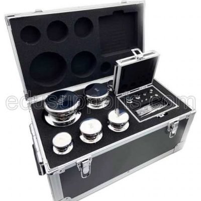 Precision Calibration Weight Set, 1mg-10kg, M1, 29 Calibration Weights in Aluminum Alloy Storage Case