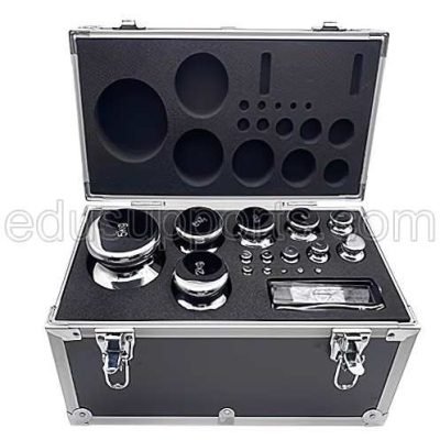 Precision Calibration Weight Set, 1mg-5kg, M1, 28 Calibration Weights in Aluminum Alloy Storage Case